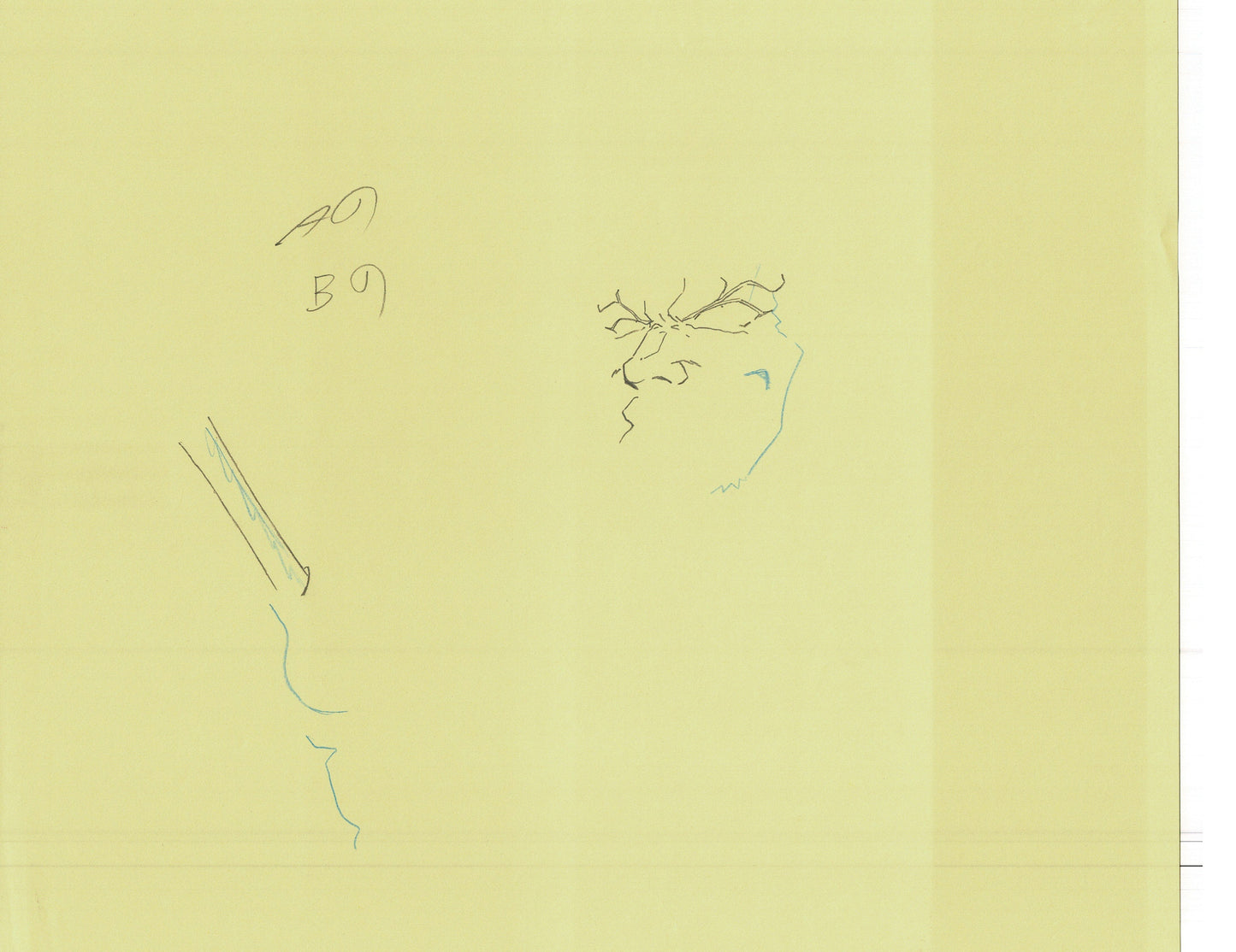 Excel Saga Anime Production Animation Cel Drawing 2000 CE-15