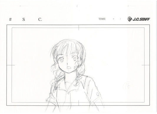 Kimikiss Pure Rouge Mao Mizusawa Anime Production Animation Cel Drawing 2007-8 AA-02