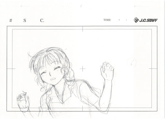 Kimikiss Pure Rouge Mao Mizusawa Anime Production Animation Cel Drawing 2007-8 AA-03