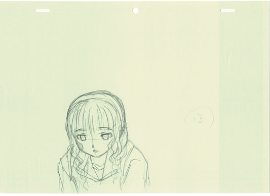 Kimikiss Pure Rouge Mao Mizusawa Anime Production Animation Cel Drawing 2007-8 AA-09