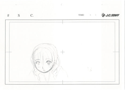 Kimikiss Pure Rouge Mao Mizusawa Anime Production Animation Cel Drawing 2007-8 AA-10