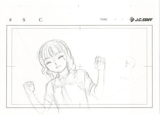 Kimikiss Pure Rouge Mao Mizusawa Anime Production Animation Cel Drawing 2007-8 AA-11