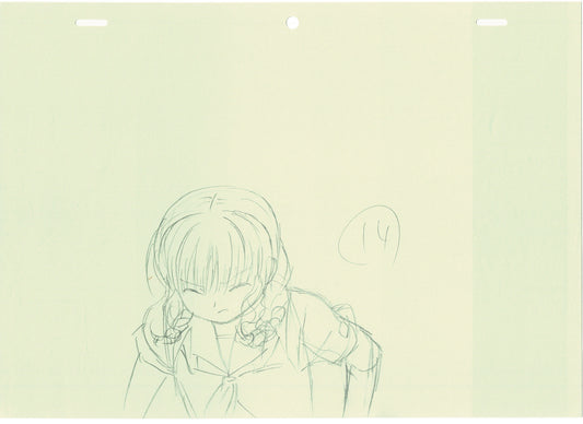 Kimikiss Pure Rouge Mao Mizusawa Anime Production Animation Cel Drawing 2007-8 AA-13