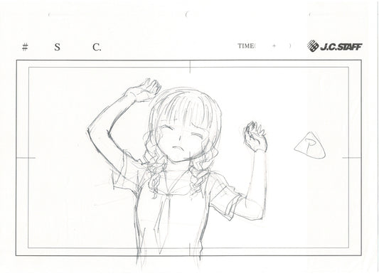 Kimikiss Pure Rouge Mao Mizusawa Anime Production Animation Cel Drawing 2007-8 AA-14