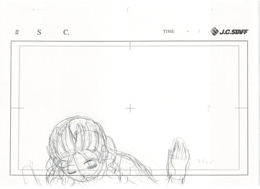 Kimikiss Pure Rouge Mao Mizusawa Anime Production Animation Cel Drawing 2007-8 AA-15