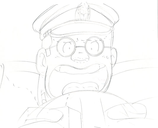 KochiKame: Tokyo Beat Cops Anime Production Animation Cel Drawing 1996-04 EE-01