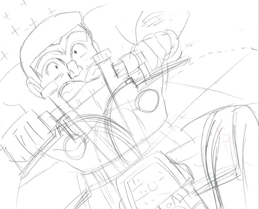 KochiKame: Tokyo Beat Cops Anime Production Animation Cel Drawing 1996-04 EE-06