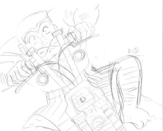 KochiKame: Tokyo Beat Cops Anime Production Animation Cel Drawing 1996-04 EE-07