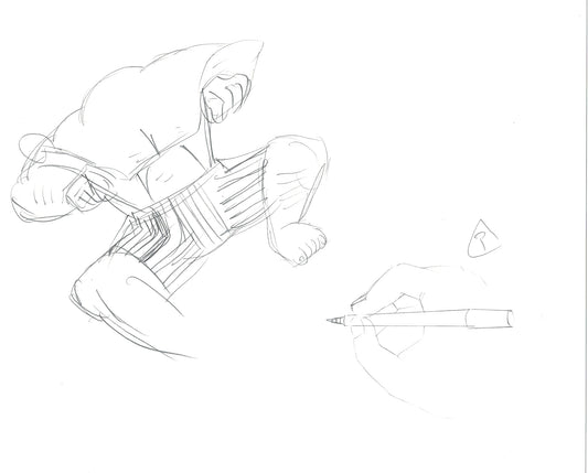 KochiKame: Tokyo Beat Cops Anime Production Animation Cel Drawing 1996-04 EE-08