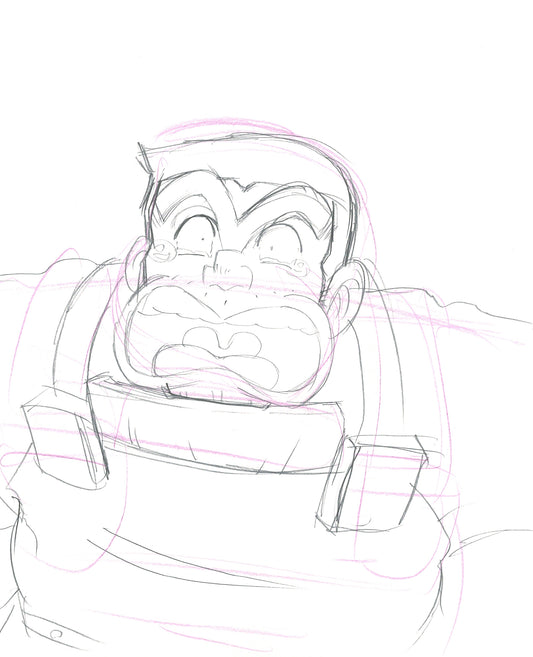 KochiKame: Tokyo Beat Cops Anime Production Animation Cel Drawing 1996-04 EE-19