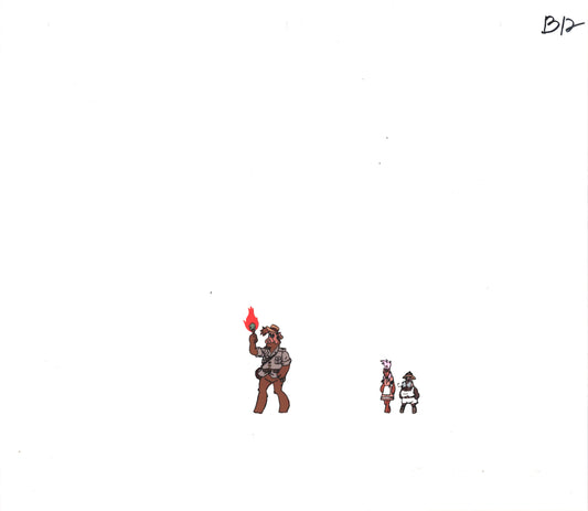 ALF The Animated Series Production Animation Cel and Drawing DIC Melmac A-b12a