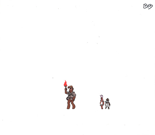 ALF The Animated Series Production Animation Cel and Drawing DIC Melmac A-b13a