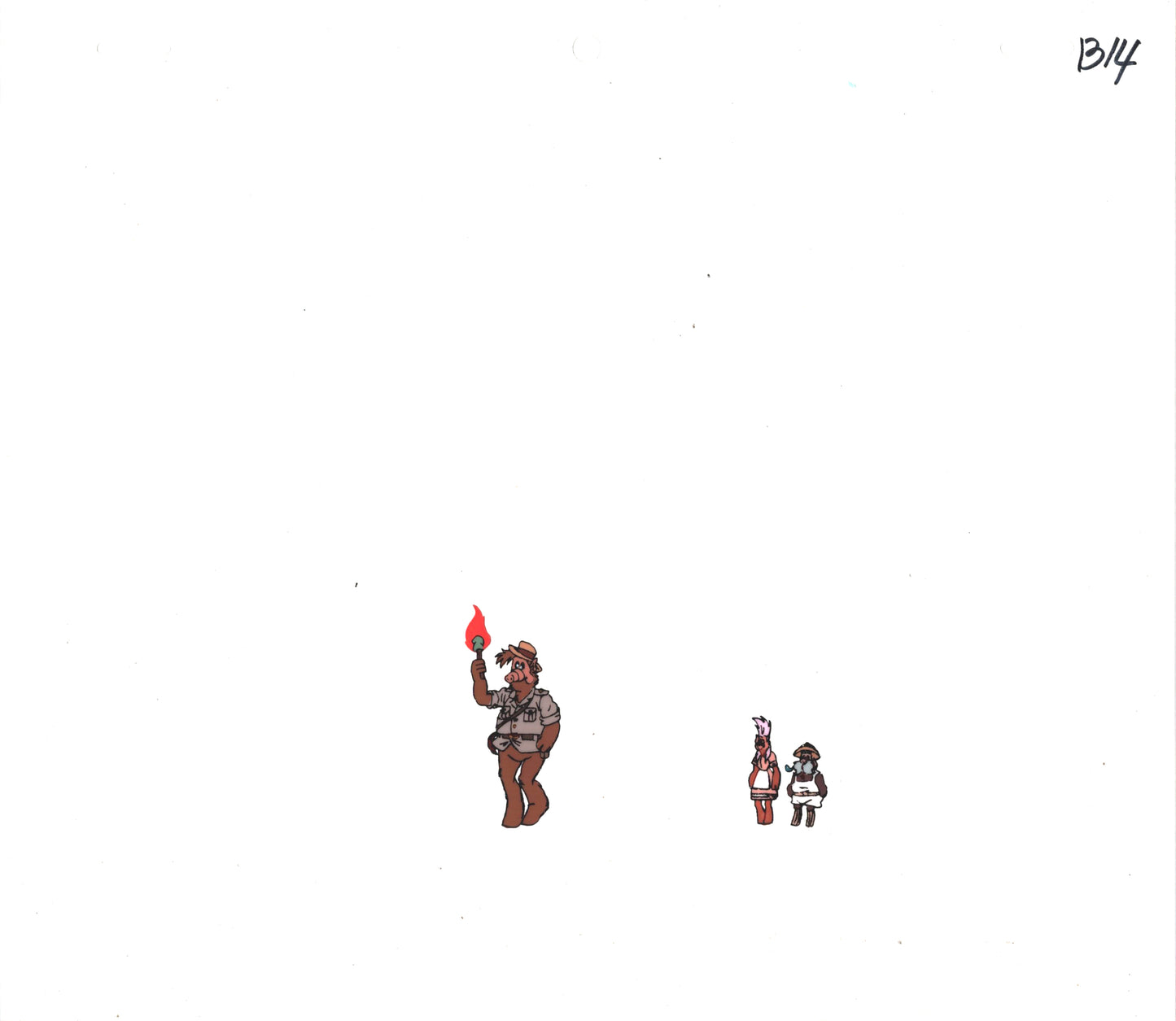 ALF The Animated Series Production Animation Cel and Drawing DIC Melmac nab14a