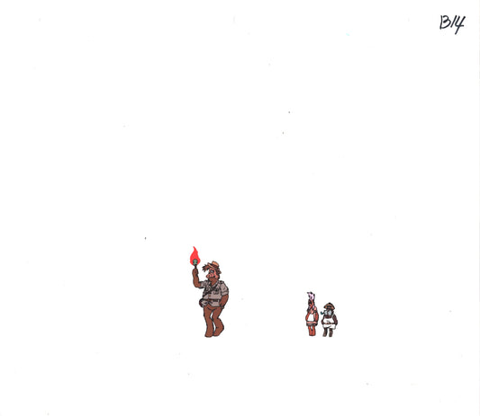 ALF The Animated Series Production Animation Cel and Drawing DIC Melmac nab14a