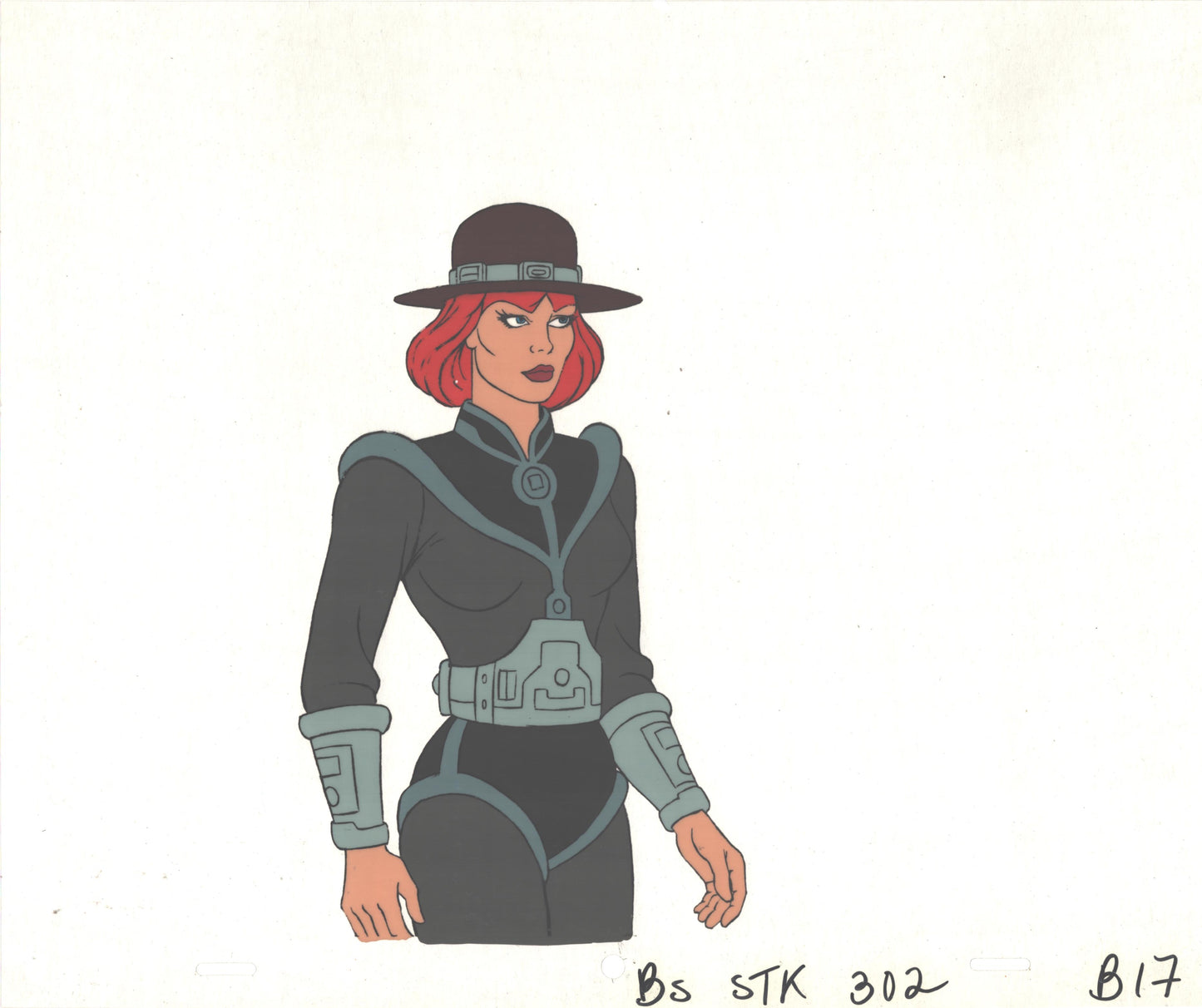 Bravestarr Animation Cartoon Production Cel Used Onscreen from Filmation 1987-8 EB172