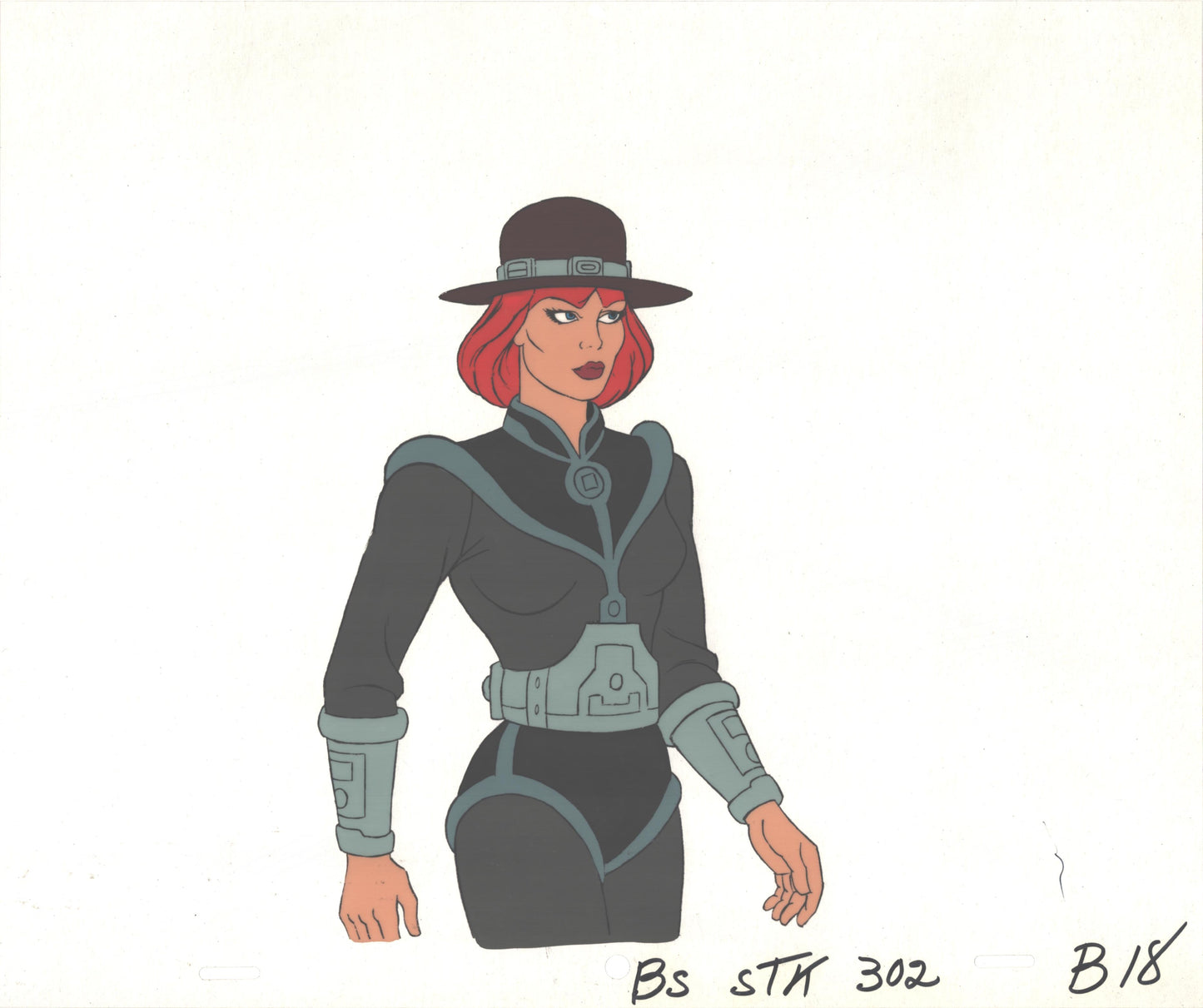 Bravestarr Animation Cartoon Production Cel Used Onscreen from Filmation 1987-8 EB18A