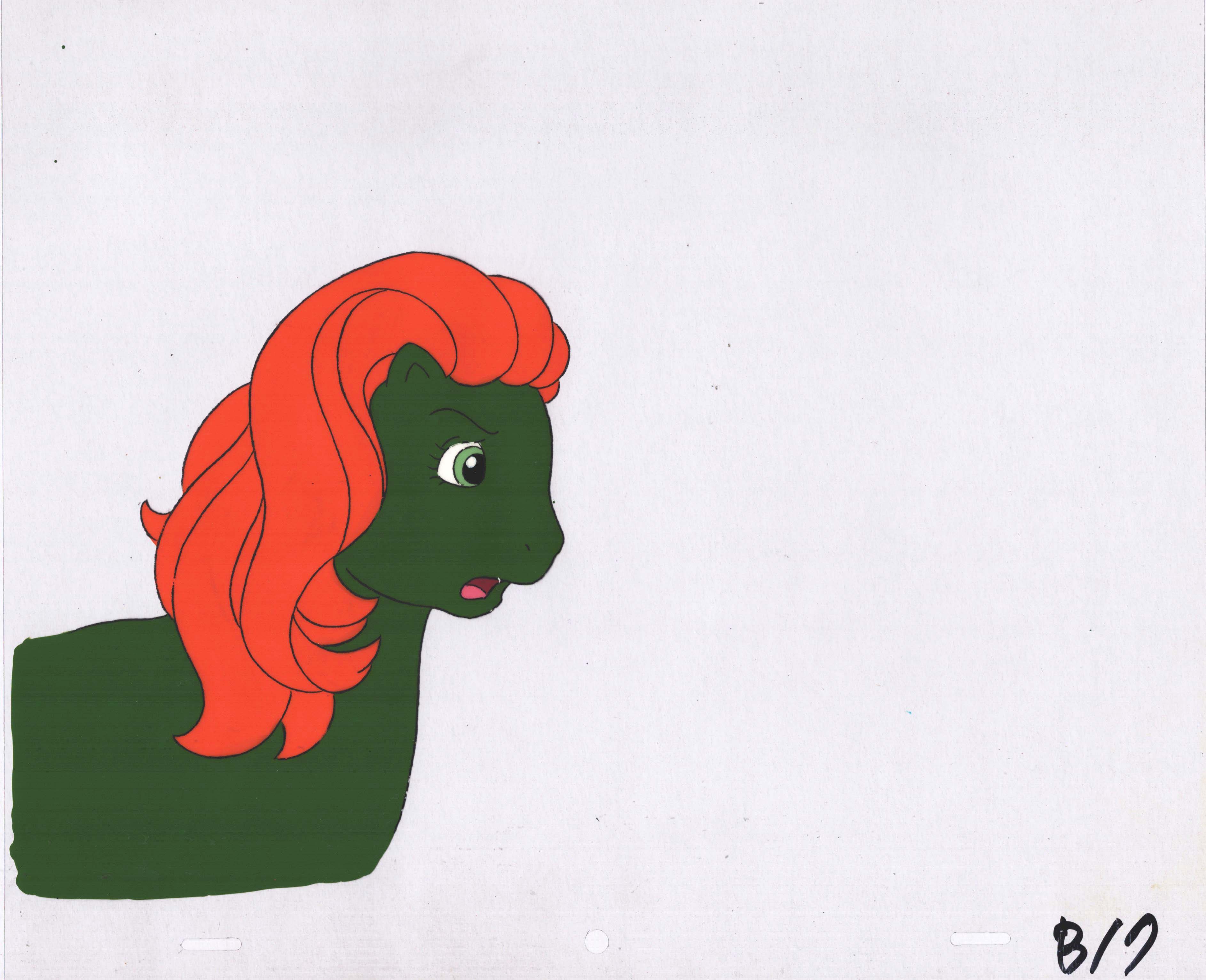 Sunbow Animation Style My Little Pony Original Production Animation Cel Hasbro Sunbow 1980s o ...