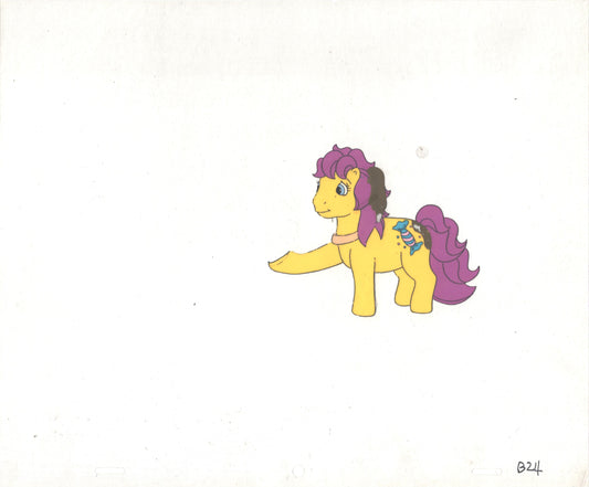 My Little Pony Original Production Animation Cel Hasbro Sunbow 1980s or 90s Used to Make the Cartoon H-B24