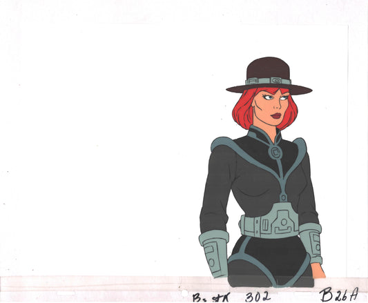 Bravestarr Animation Cartoon Production Cel Used Onscreen from Filmation 1987-8 B-B26A