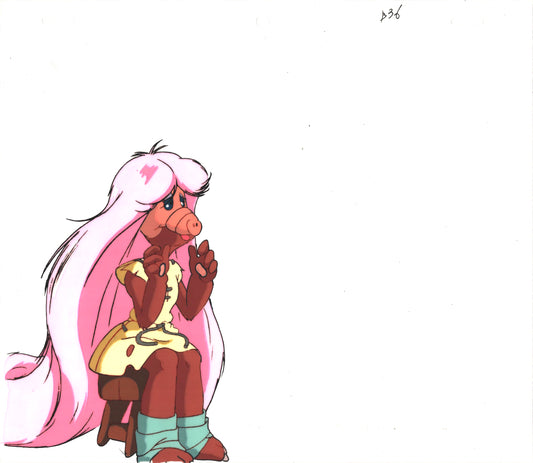 ALF The Animated Series Production Animation Cel and Drawing DIC Melmac B-b36