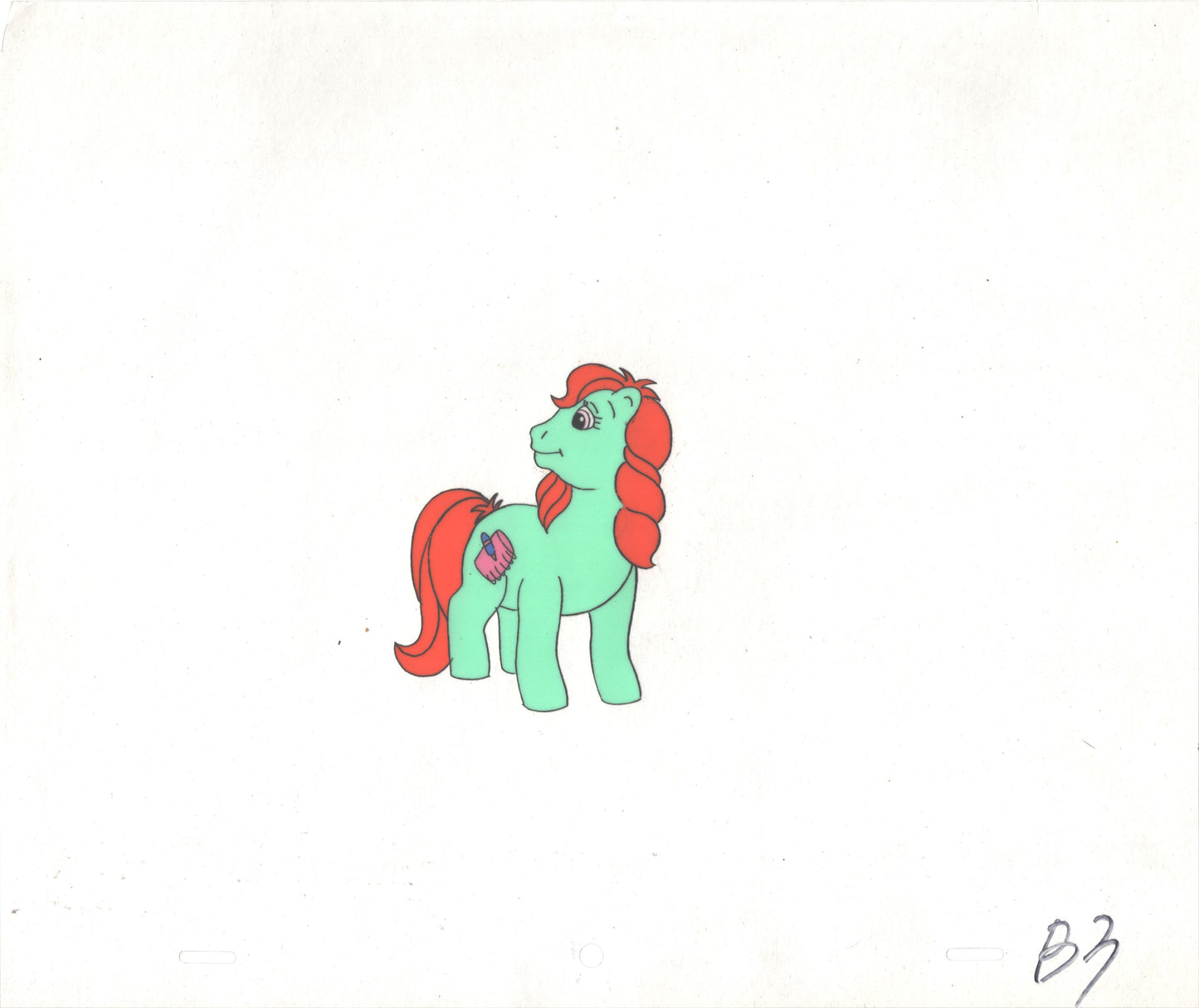 My Little Pony Original Production Animation Cel Hasbro Sunbow 1980s or 90s Used to Make the Cartoon H-B3