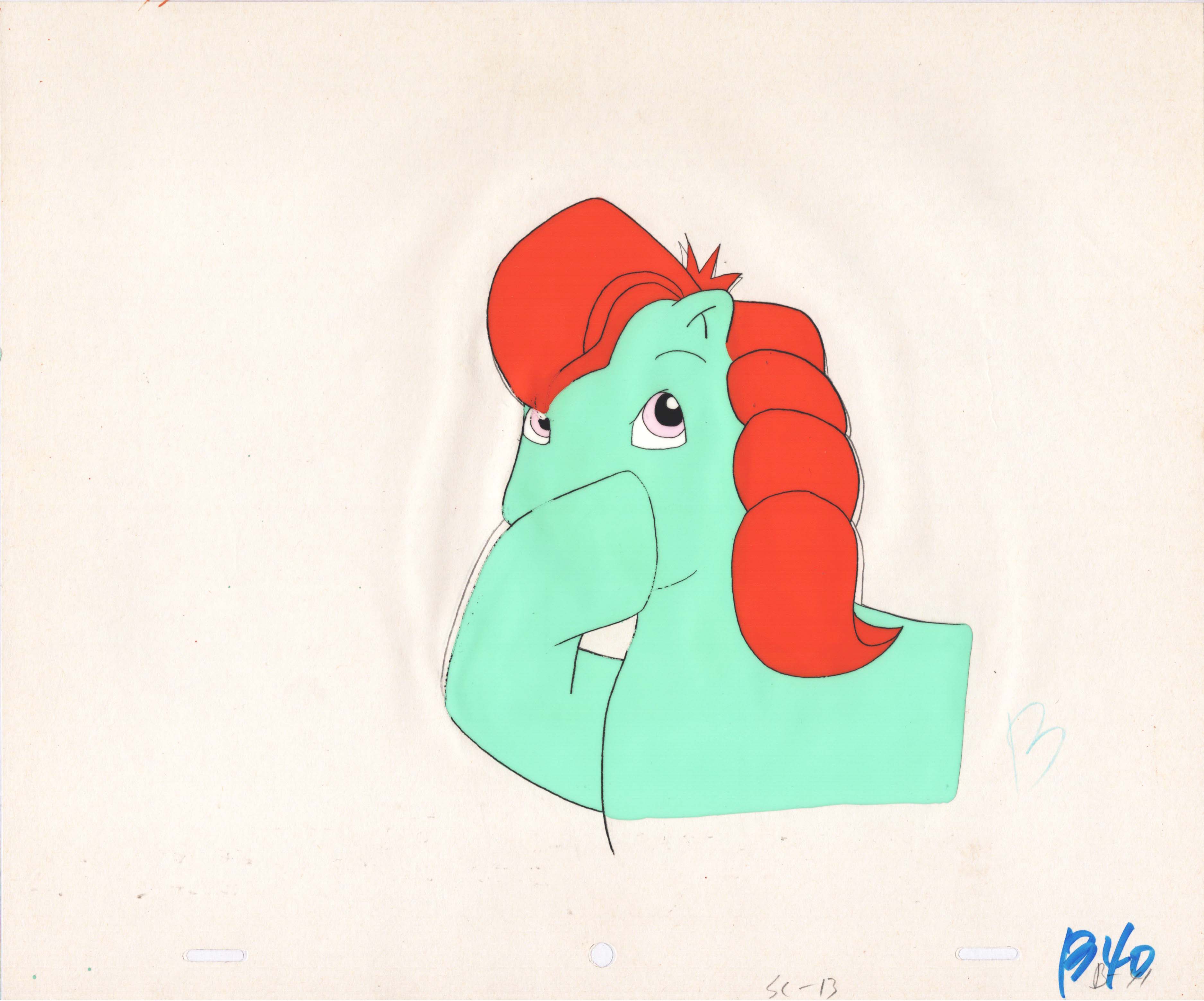 Sunbow Animation Style My Little Pony Original Production Animation Cel Hasbro Sunbow 1980s o ...