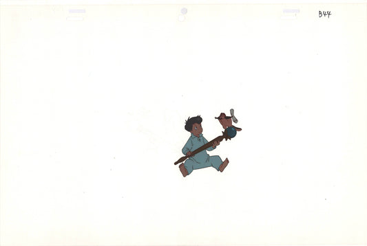 Little Nemo Adventures in Slumberland Production Animation Cel with stuck Drawing from the 1989 Winsor McCay Cartoon D-B44