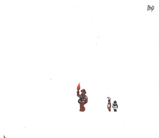 ALF The Animated Series Production Animation Cel and Drawing DIC Melmac A-b4