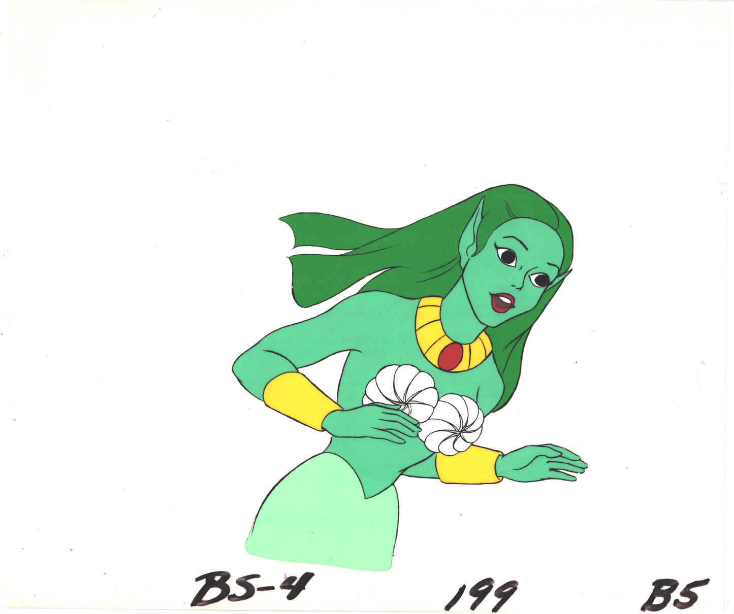 Bravestarr Animation Cartoon Production Cel Used Onscreen from Filmation 1987-8 B-B5