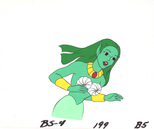 Bravestarr Animation Cartoon Production Cel Used Onscreen from Filmation 1987-8 B-B5