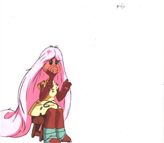 ALF The Animated Series Production Animation Cel and Drawing DIC Melmac B-b63