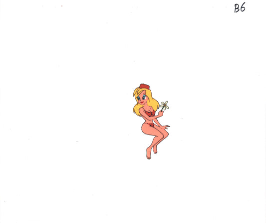 Wacky World of Tex Avery DIC Original Production Animation Cel of Bikini Girl 1997 A-B6