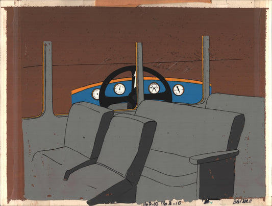 The Super Globetrotters Original Production Animation Background Hanna Barbera 1979 A-12