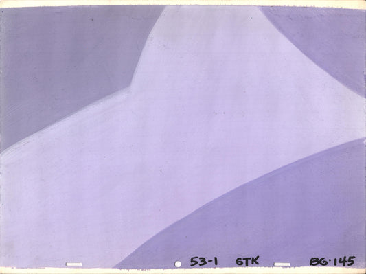 Help! It's The Hair Bear Bunch Original Production Animation Background Hanna Barbera 1971 A-145