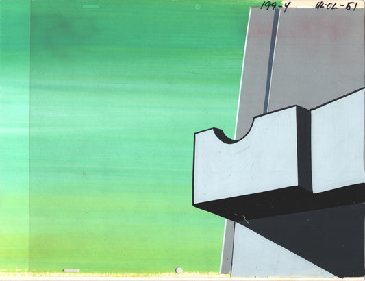 Superfriends Production Animation Background Hanna Barbera 1980 A-51