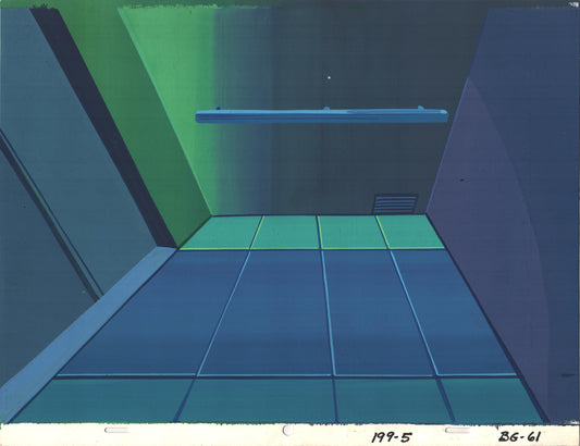 Superfriends Production Animation Background Hanna Barbera 1980 A-61