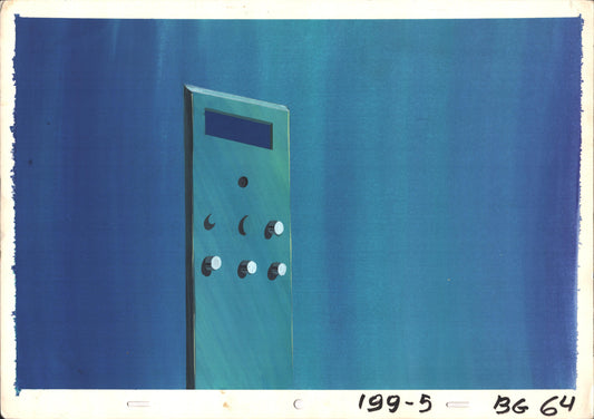 Superfriends Production Animation Background Hanna Barbera 1980 A-64B