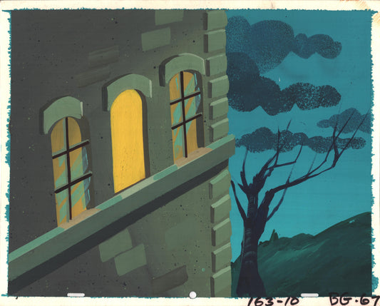 The Super Globetrotters Original Production Animation Background Hanna Barbera 1979 A-67