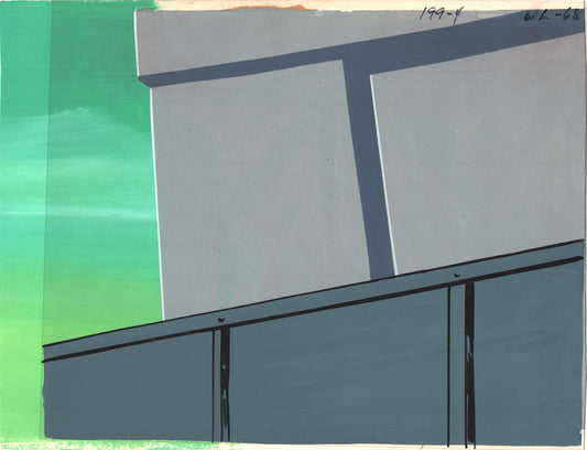 Superfriends Production Animation Background Hanna Barbera 1980 A-68