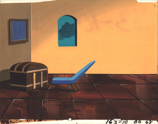 The Super Globetrotters Original Production Animation Background Hanna Barbera 1979 A-68