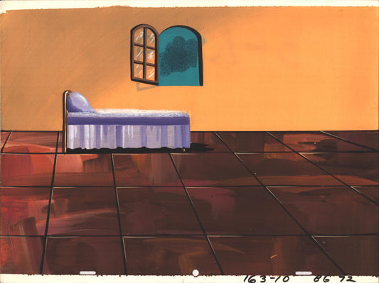 The Super Globetrotters Original Production Animation Background Hanna Barbera 1979 A-72