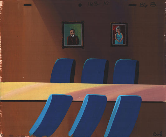 The Super Globetrotters Original Production Animation Background Hanna Barbera 1979 A-8