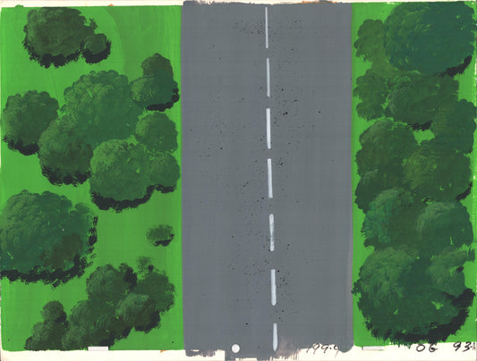 Superfriends Production Animation Background Hanna Barbera 1980 A-93A