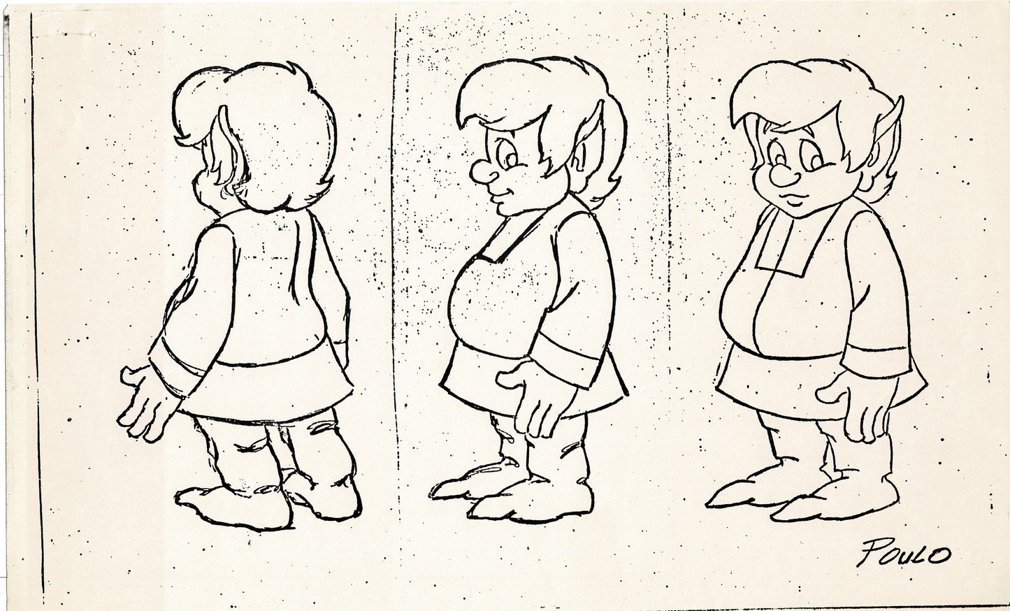 Hero High and More Production Model Sheet Copy Lot 40 pgs 1982 Cartoon Filmation