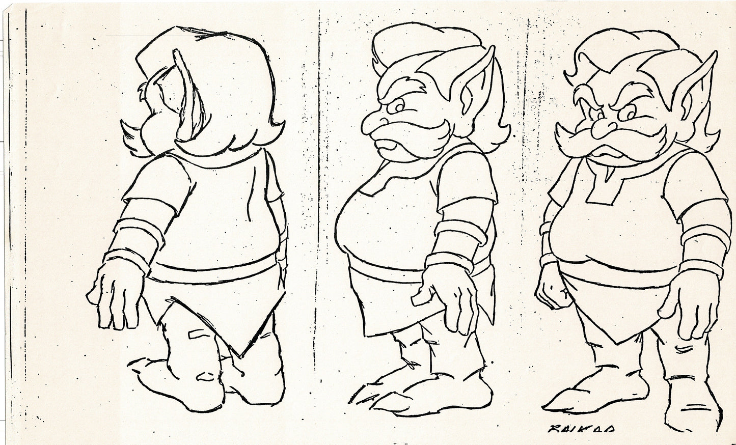 Hero High and More Production Model Sheet Copy Lot 40 pgs 1982 Cartoon Filmation
