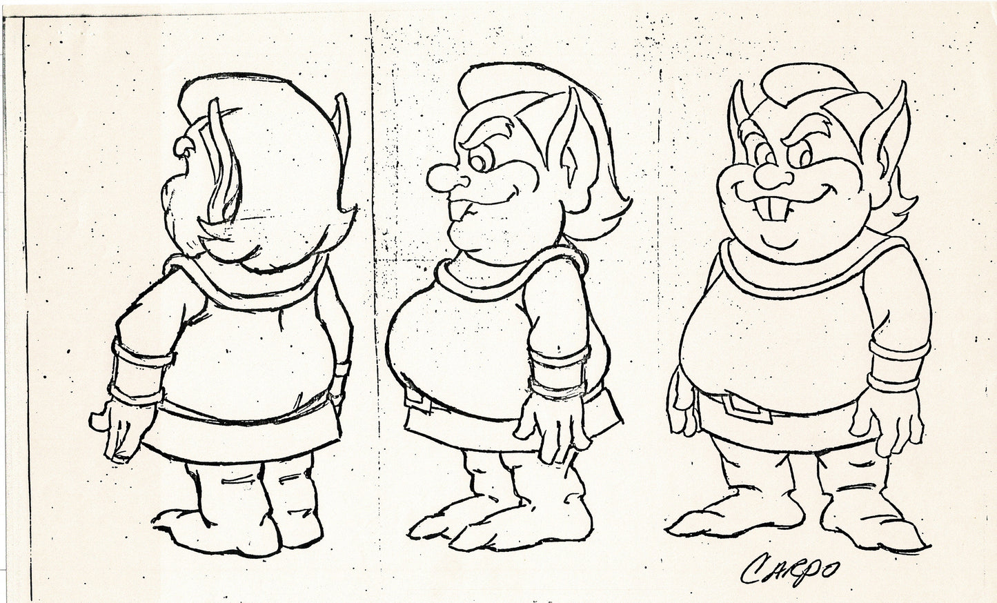 Hero High and More Production Model Sheet Copy Lot 40 pgs 1982 Cartoon Filmation