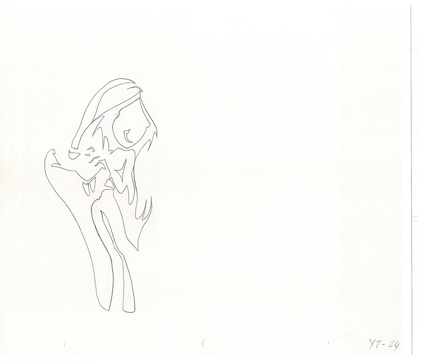BRATZ Yasmin Bop-It Toy Commercial 2 Production Animation Cel Drawings 2005 K-017