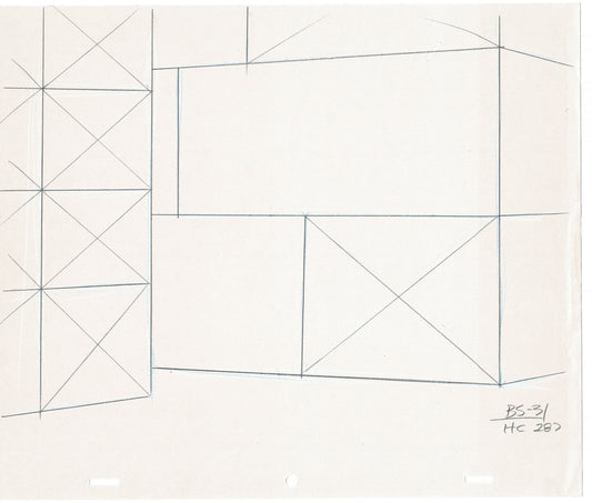 LOT OF 10 Bravestarr Production Animation Cel Drawings Filmation 1988 A41-50