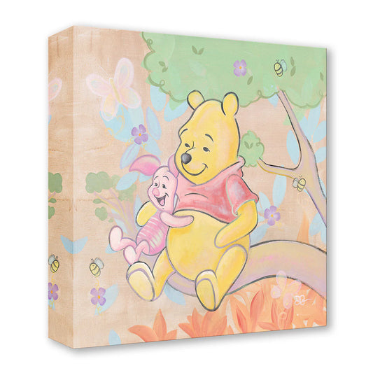 Winnie the Pooh and Piglet Walt Disney Fine Art Dom Corona Limited Edition of 1500 Treasures on Canvas Print TOC "Beary Favorite Day"