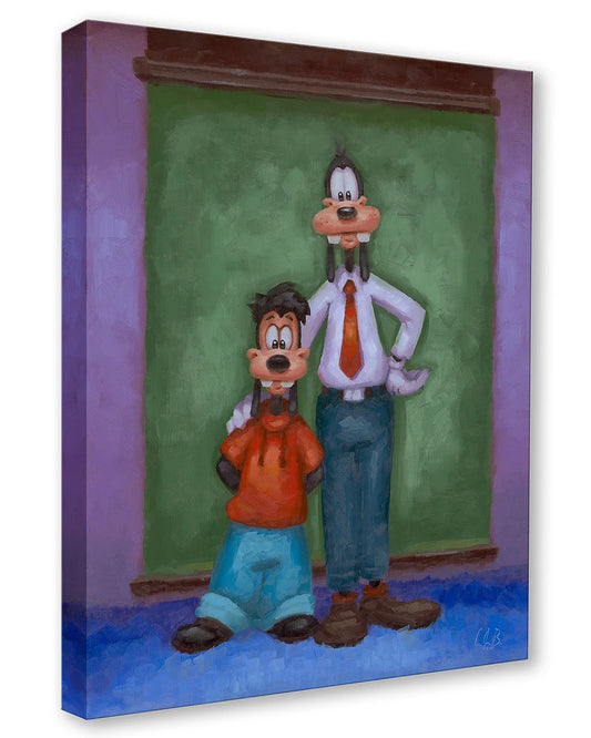 A Goofy Family Portrait Walt Disney Fine Art Christophe Bouchard  Limited Edition of 1500 TOC Treasures on Canvas Print